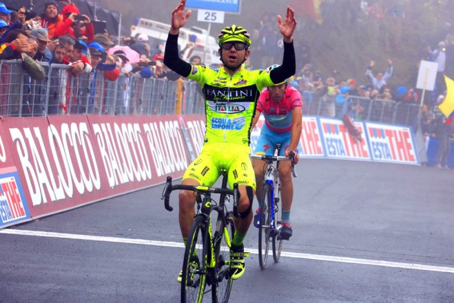 Given the stage by Nibali.