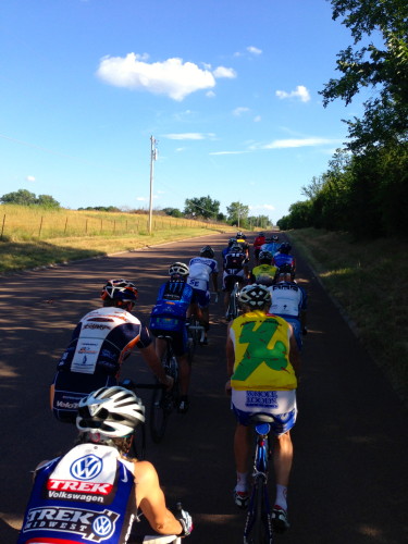 We had nearly 20 people on the ride the other day.  And it was nearly 100 degrees.  Pretty good turn-out.