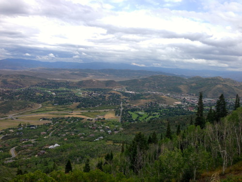 The view from the Mid Mountain trail.