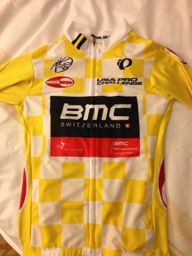 The leader's jersey.