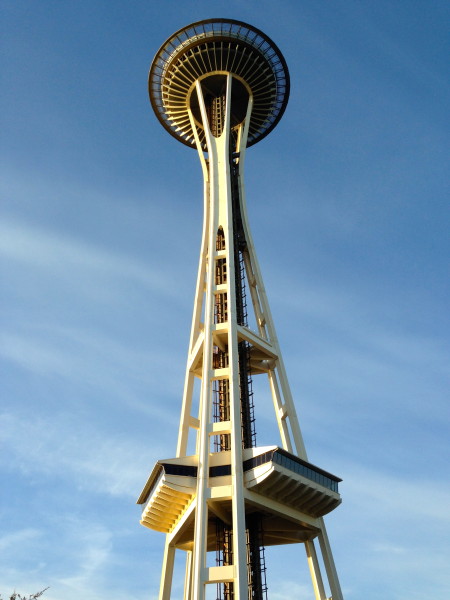 The Space Needle is Seattle's signature attraction.