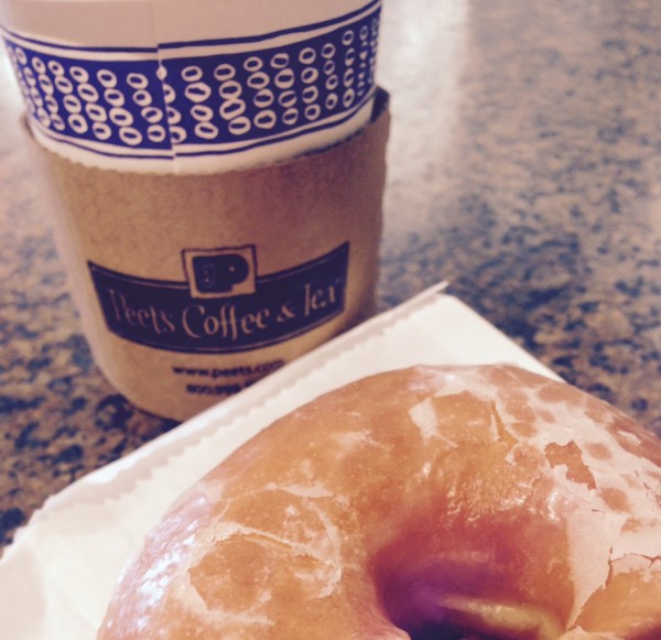 Having a coffee and donut here in Phoenix.  The donut is actually pretty good.