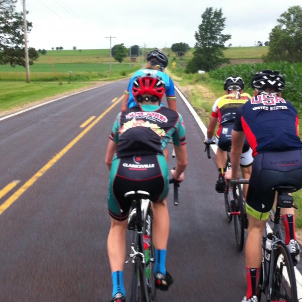My Louisville riding group.  Nice guys.  I wish them best a road Natz.