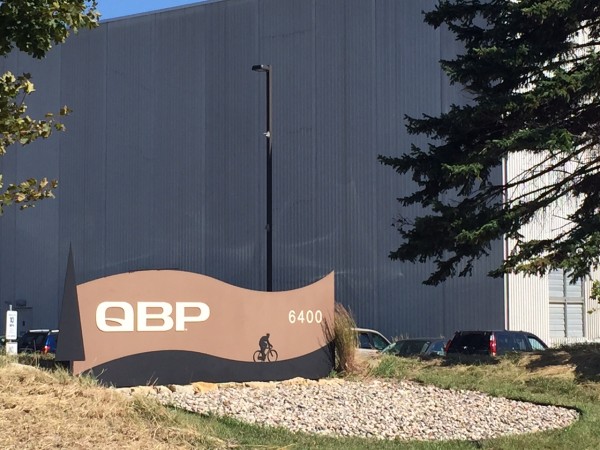 I rode by QBP yesterday in Minneapolis.  I didn't even know where it was.