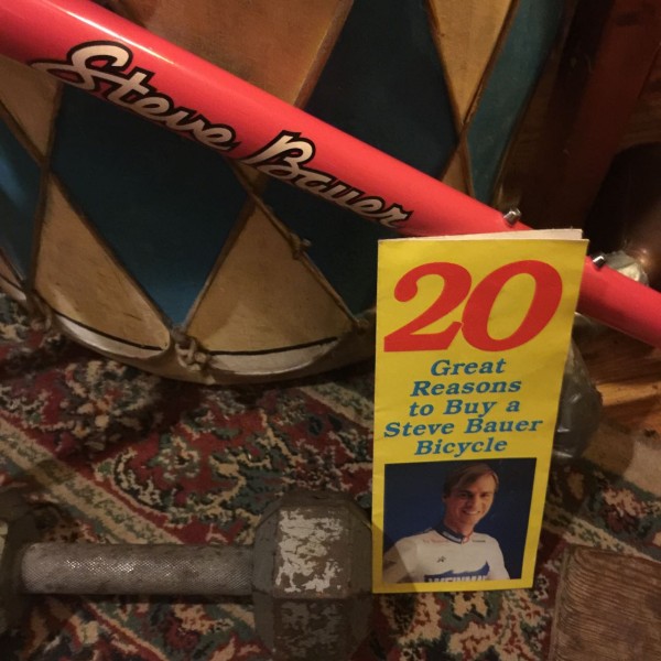 Michael has a production Bauer frame laying here. He wants to sell it. It's from 1988. NOS.
