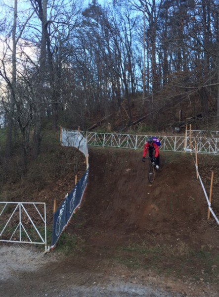 This is the hill I went over the bars a while later.