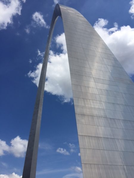 The St. Louis arch.