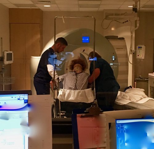 Getting a CT scan