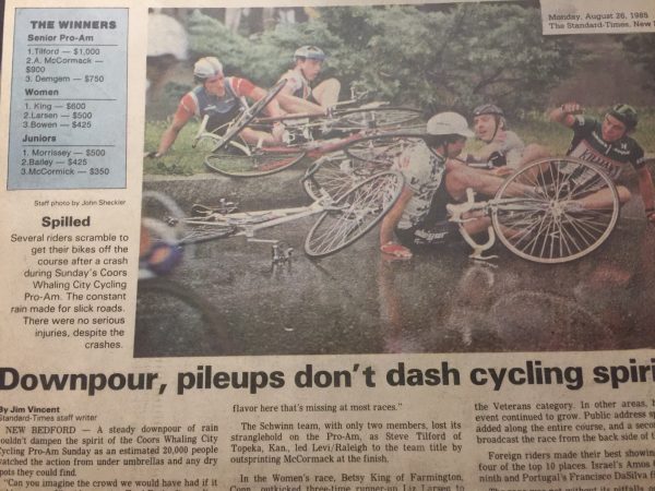 I obviously wasn't the only rider that fell that day.