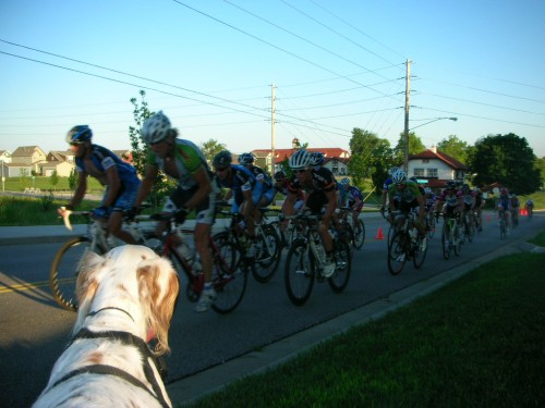 Bromont watching me suffer.  Really suffer.  