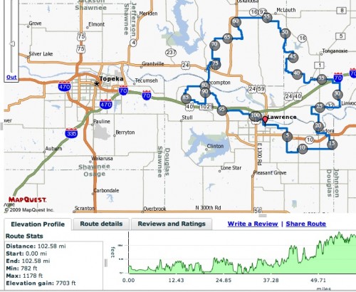 Map of the ride in case anyone wants to try to replicate it.  Nearly 8000 feet of climbing.  
