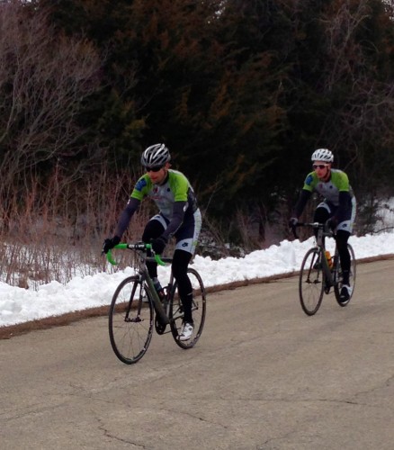 My team mates from Tradewind Energy, Brian and Kent rode away in the 1-2 race and finished in that order.