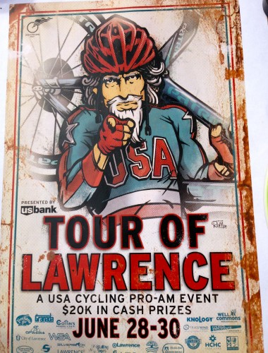 The Tour of Lawrence Flyer for 2013.