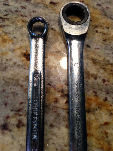 The wrenches.  Only one is a Craftsman.  (I know Ann, "What are those doing on my kitchen counter?)