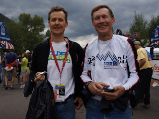 Dale and Wayne Stetina at the Pro Challenge a couple years ago.