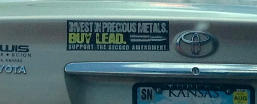 Lead, a precious metal?  