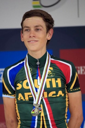 Louis Meintjes, from South Africa, who finished 2nd and looks like he could still be in junior high school.