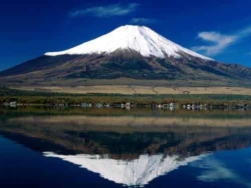 Nice photo of Mt. Fuji.