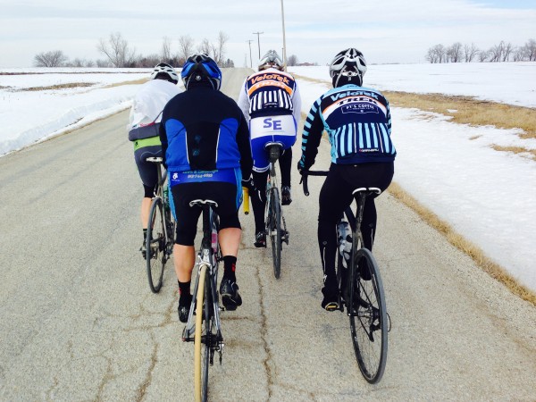 We rode nearly 3 hours yesterday.  It never got warm.  