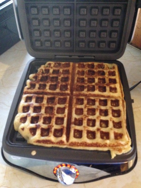 I made the waffle leftovers for breakfast this morning. Preparing for the classics.