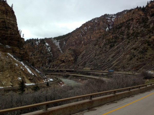 The Interstate highway before Glenwood Springs is one of the most amazing roads in the world.