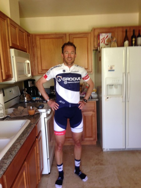 Phil Gronniger is renting a small house up in Carlsbad for a week.  He is riding pretty good this year already.