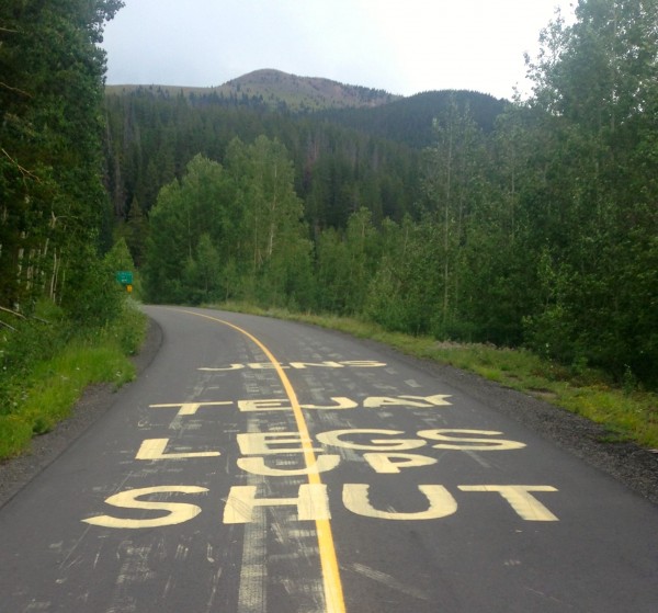 The Vail TT course is ready for Jens on Saturday's stage.