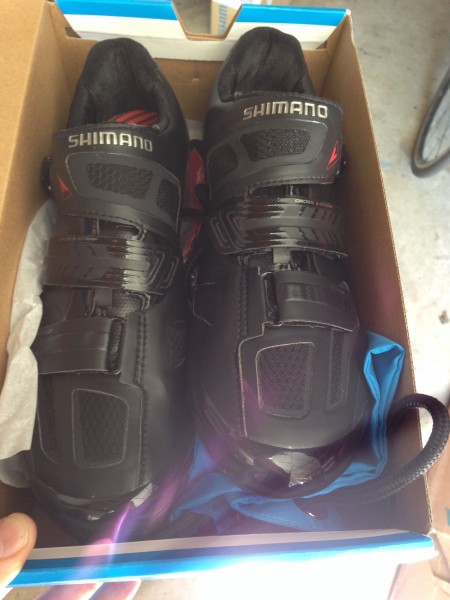I haven't had any black cycling shoes for quite a while.  Makes sense for cross and MTB racing.