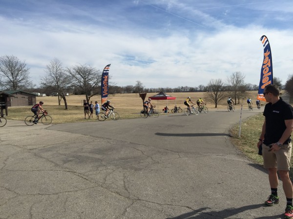 The Saturday criteriums have been getting a pretty good turnout.  They are points races, which is pretty hard for this time of the year.