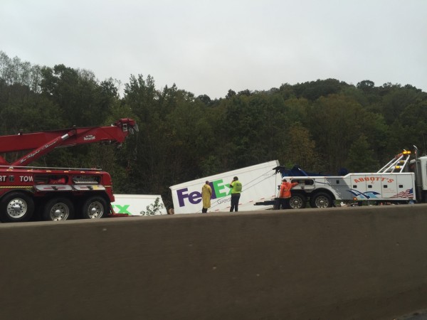 Lot and lots of trucks had issue yesterday in West Virginia.