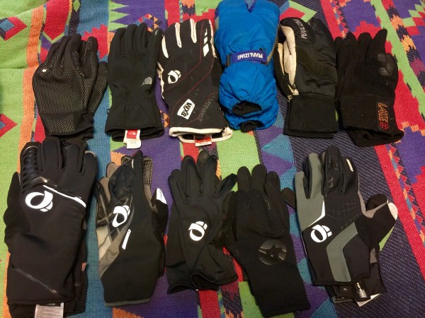 These are the gloves I'm bringing alone for the next couple weeks. Crazy.