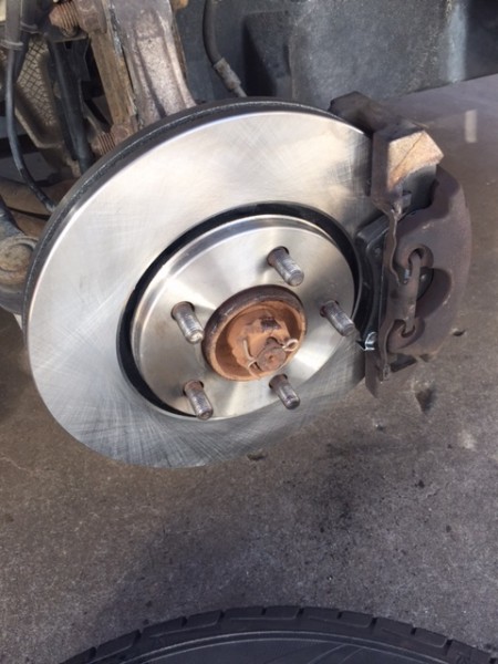 New brake rotors are satisfying.