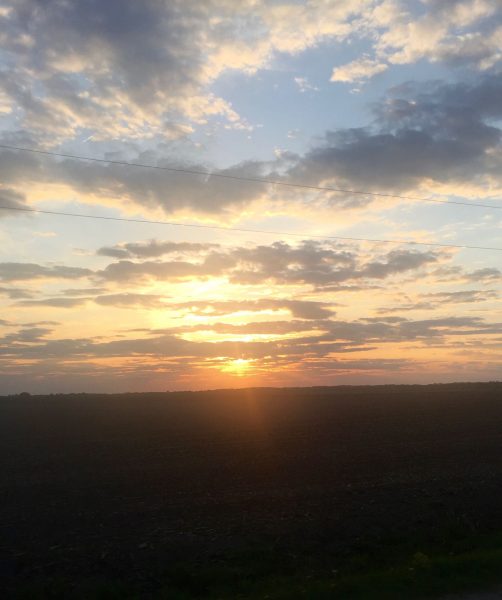 Iowa sunset.