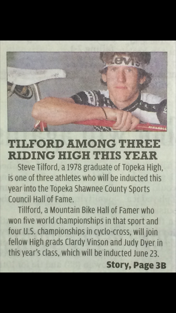 Newspaper clip about the Hall of Fame deal.