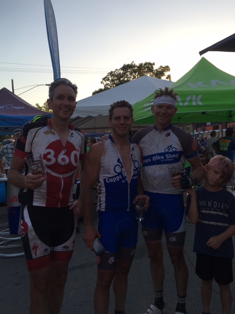 Keith, Eric and Roger at the finish of 200 miles of gravel. They rode together and all finished in the top 50 in a little over 14 hours. Pretty great considering a World Tour rider only beat them by a little over 2 hours.