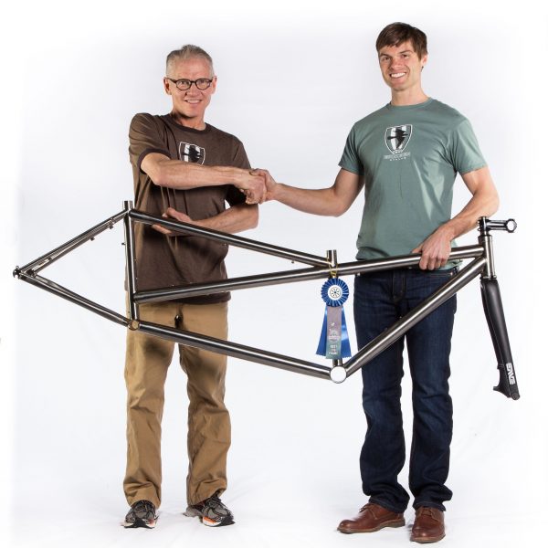 These two guys make the best titanium bicycle frames in the world. 