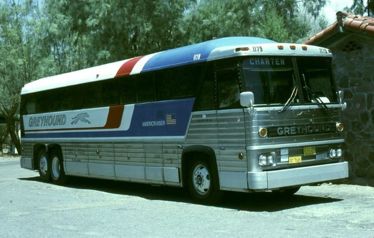 This is what a bus looked like back then.